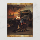 Carte Postale St Michael et le Dragon (Devant)