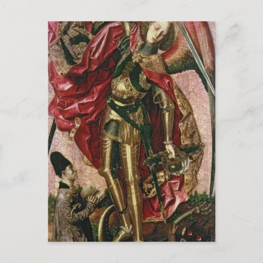 Carte Postale St. Michael et le Dragon (Devant)