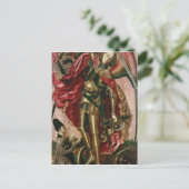 Carte Postale St. Michael et le Dragon (Debout devant)