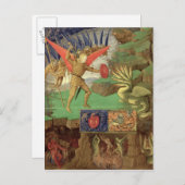 Carte Postale St. Michael Slay le dragon (Devant / Derrière)