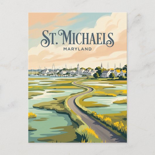 Carte Postale St. Michaels Maryland (Devant)