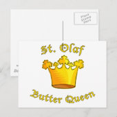 Carte Postale St. Olaf Butter Queen Produits (Devant / Derrière)