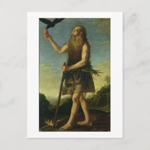 Carte Postale St. Onuphrius (huile sur toile)