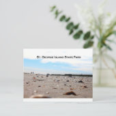 CARTE POSTALE ST. PARC D'ÉTAT DE L'ÎLE GEORGE - FLORIDE (Debout devant)