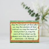 Carte postale St Patrick (Debout devant)