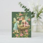 Carte Postale St. Patrick Fairies Vintages (Debout devant)