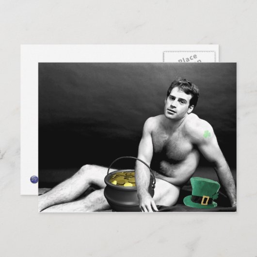 Carte Postale St. Patrick Man 3 (Devant / Derrière)