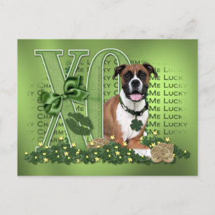 Carte Postale st patrick - Me Lucky Charm - Boxer - Vindy