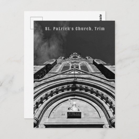 Carte Postale St. Patrick's Church, Trim, Irlande (Devant / Derrière)