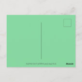 CARTE POSTALE ST. PATRICK'S DAY FOLK ART SHAMROCKS N'LADYBUGS (Dos)