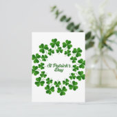 Carte postale St Patrick's day Holiday (Debout devant)