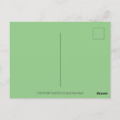 CARTE POSTALE ST. PATRICK'S DAY IRISH EWE, SHEEP & SHAMROCK (Dos)