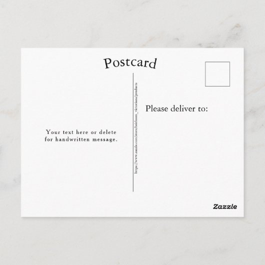 Carte Postale St Patrick's Day Irlandais Zeppelin Rose Parties s (Dos)