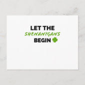 Carte Postale St. Patrick's Day Irlande Irlandais Irlandais Amus (Devant)