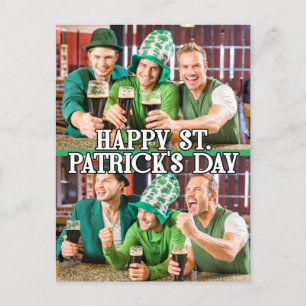 Carte Postale St Patrick's Day Shamrock Irish Celtic 2 photos