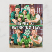 Carte Postale St Patrick's Day Shamrock Irish Celtic 2 photos (Devant)