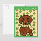Carte Postale St.Patty Doxie   (Devant / Derrière)