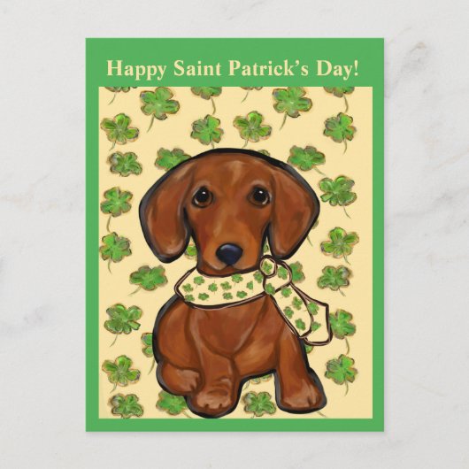 Carte Postale St.Patty Doxie   (Devant)