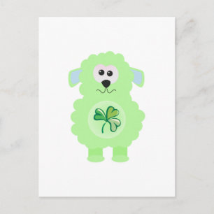 Carte Postale St. Pattys Day Goofkins agneau