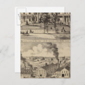 Carte Postale St. Paul Harvester Works, Minnesota (Devant / Derrière)