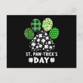 Carte Postale St Paw-trick's Day - (Devant)