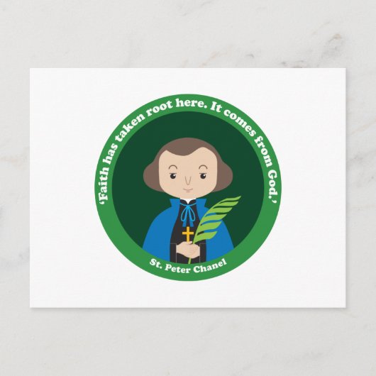 Carte Postale St. Peter Chanel (Devant)