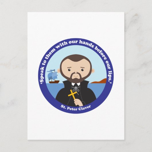 Carte Postale St. Peter Claver (Devant)