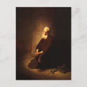 Carte Postale St. Peter en prison par Rembrandt Postcard (Devant)