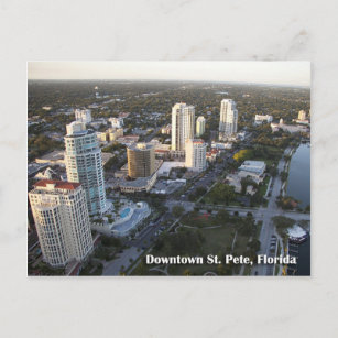 Carte Postale St Petersburg du centre, la Floride