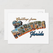 Carte Postale St Petersburg FL (Devant / Derrière)