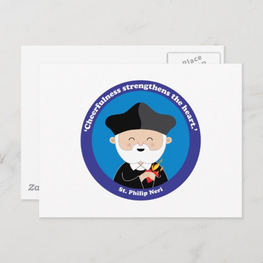 Carte Postale St. Philip Neri (Devant / Derrière)