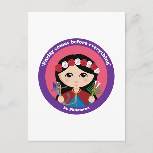 Carte Postale St. Philomena (Devant)