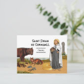Carte postale St. Piran de Cornwall (SAE 01) (Debout devant)