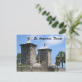 Carte postale St Saint Augustine Florida (Debout devant)
