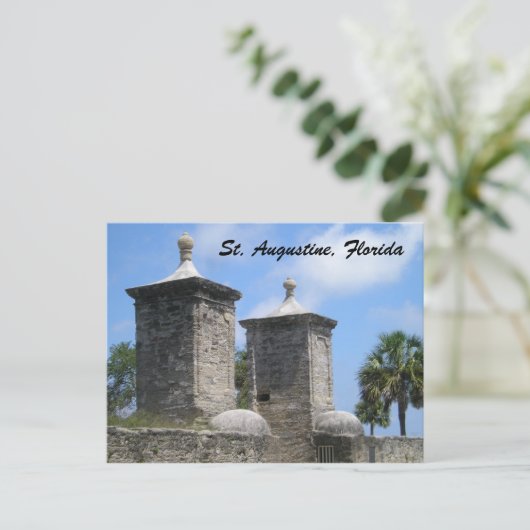 Carte postale St Saint Augustine Florida (Debout devant)