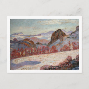 Carte Postale St. Sauves d'Auvergne, vers 1900 (huile sur pannea