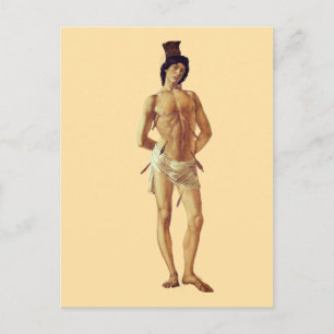 Carte Postale St. Sébastien par Boticelli, recontextualisé