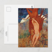 Carte Postale St. Sébastien par Odilon Redon (Devant / Derrière)