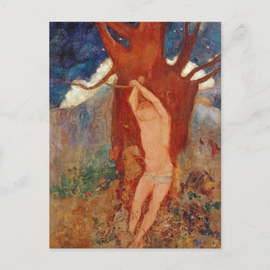 Carte Postale St. Sébastien par Odilon Redon (Devant)