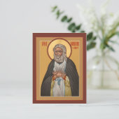 Carte Postale St. Seraphim of Sarov Prayer Card (Debout devant)