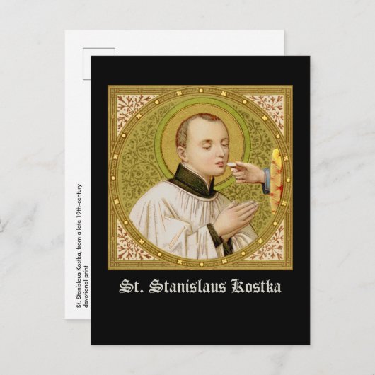 Carte Postale St. Stanislaus (SNV 25) (Image Carré) Verticale (Devant / Derrière)