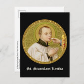 Carte Postale St. Stanislaus (SNV 25) (Image ronde) verticale (Devant / Derrière)