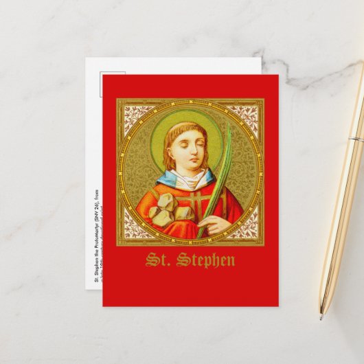 Carte Postale St. Stephen (SNV 26) (Image carrée) Vertical (Devant/Arrière en situation)