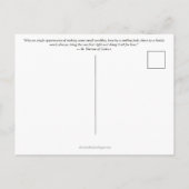 Carte Postale St. Therese of Lisieux "Little Way" (Dos)