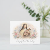 Carte Postale St. Therese of Lisieux "Little Way" (Debout devant)