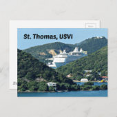 Carte Postale St. Thomas (Devant / Derrière)