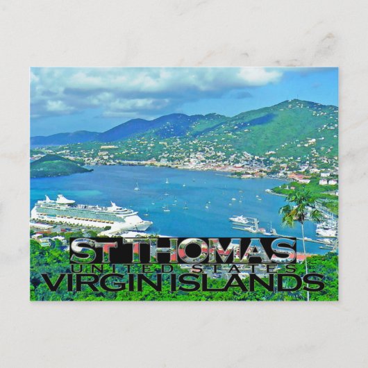 Carte Postale St Thomas (Devant)
