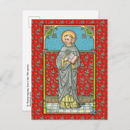 Carte postale St. Thomas d'Aquin (VVP 002) (Devant / Derrière)