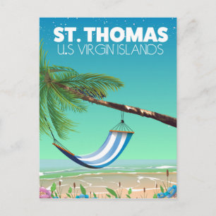 Carte Postale St Thomas Îles Vierges américaines.
