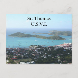 Carte Postale St. Thomas U.S.V.I.
